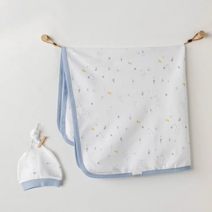 Mey İthalat® AC25606 Battaniye Şapka Takım White