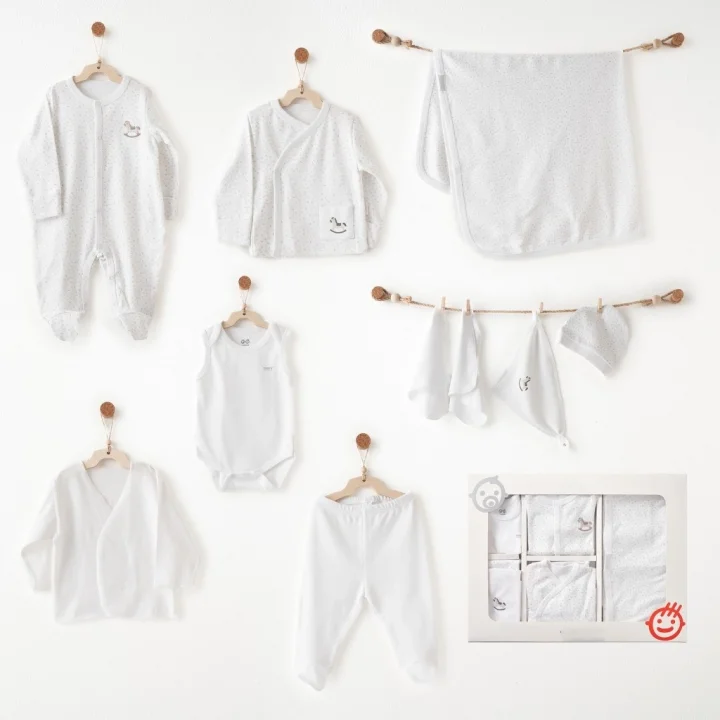 Mey İthalat® AC26751 10lu Hastane Çıkışı White