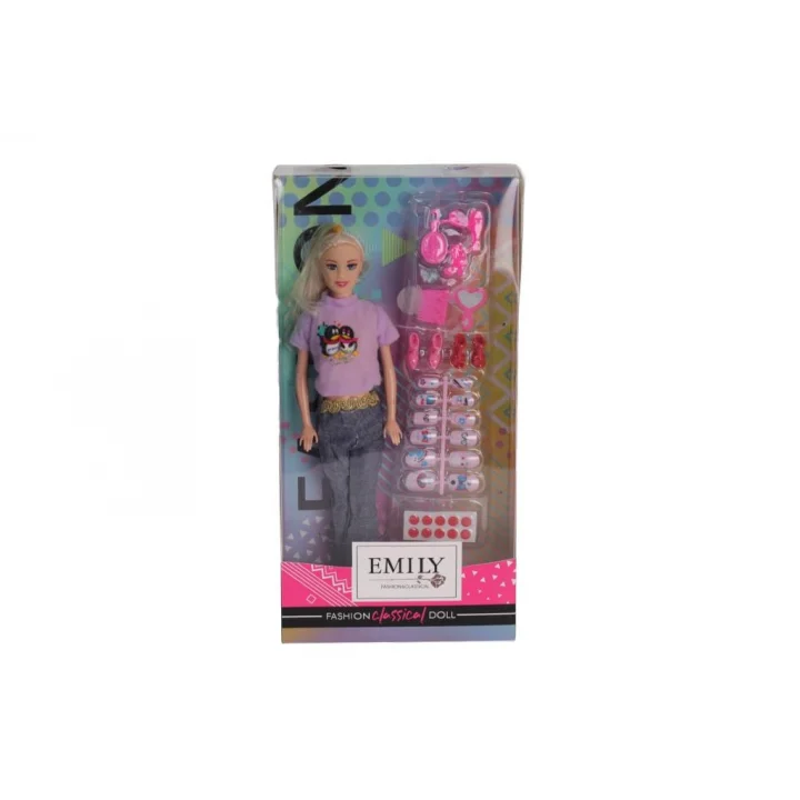 Mey İthalat® AGH 527 TIRNAK SETLİ BEBEK
