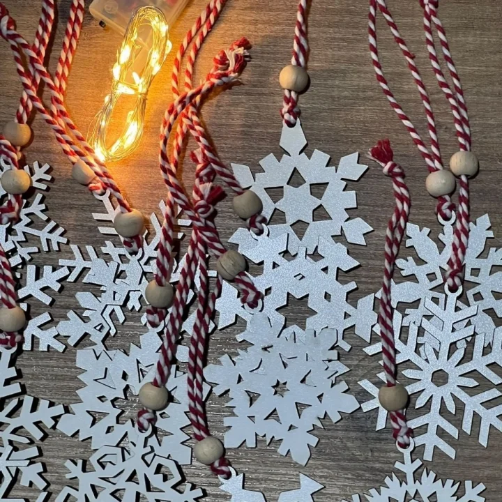 Mey İthalat® Ahşap Yılbaşı Ağaç Süsü-BY15