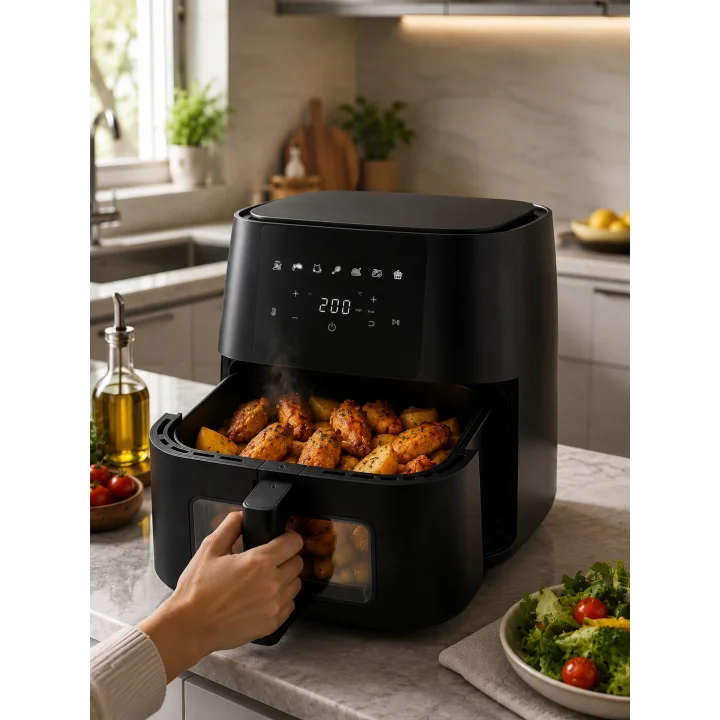 Mey İthalat® AİR FRYER DA-AF6LE04 6L