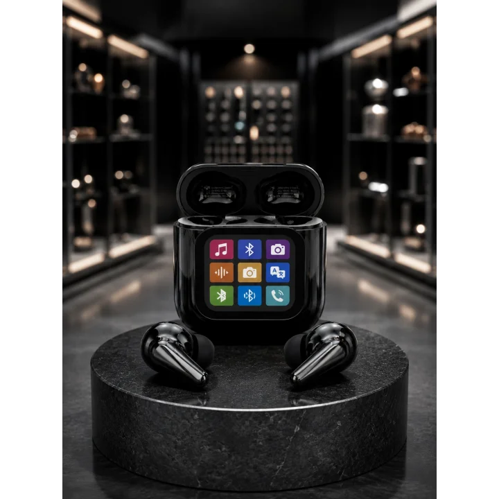 Mey İthalat® Akıllı Dokunmatik Kontrol AI Özellikli Bluetooth Kulaklık