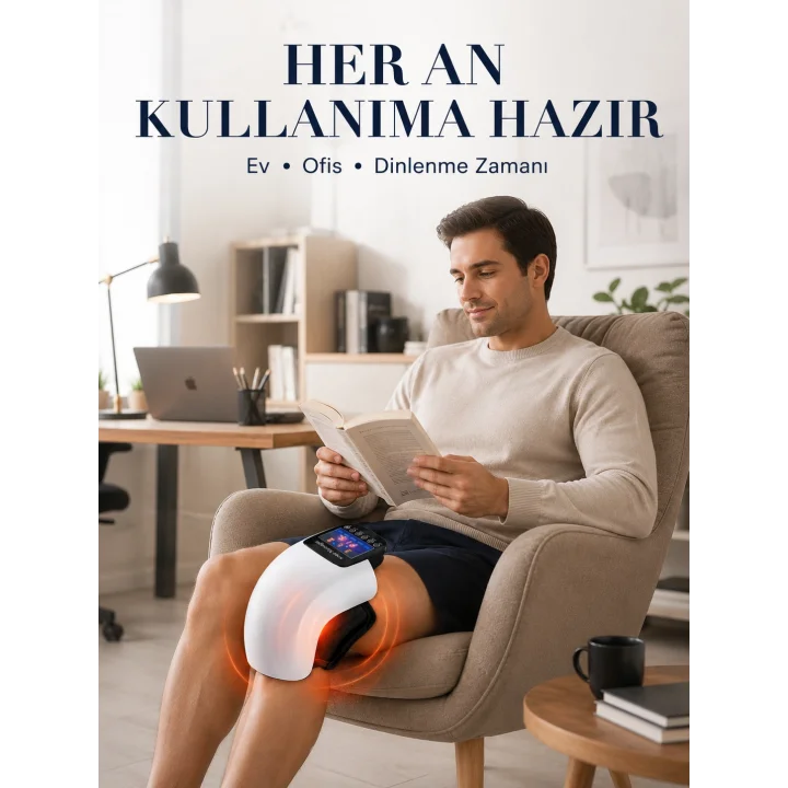 Mey İthalat® Akıllı Masaj Cihazı Diz Konforunu Destekleyen