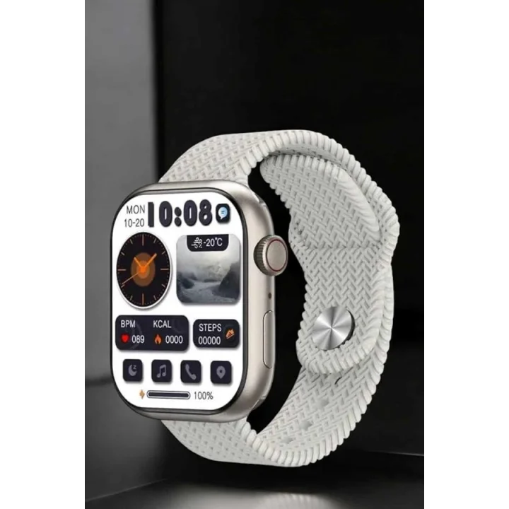 Mey İthalat® Akıllı Saat Tema Değiştirme Uyku ve Sağlık Takibi Bluetooth Bağlantılı