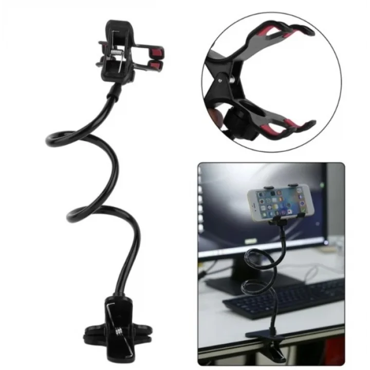 Mey İthalat® Akrobat Telefon Tutucu Oynar Başlıklı (SİYAH)