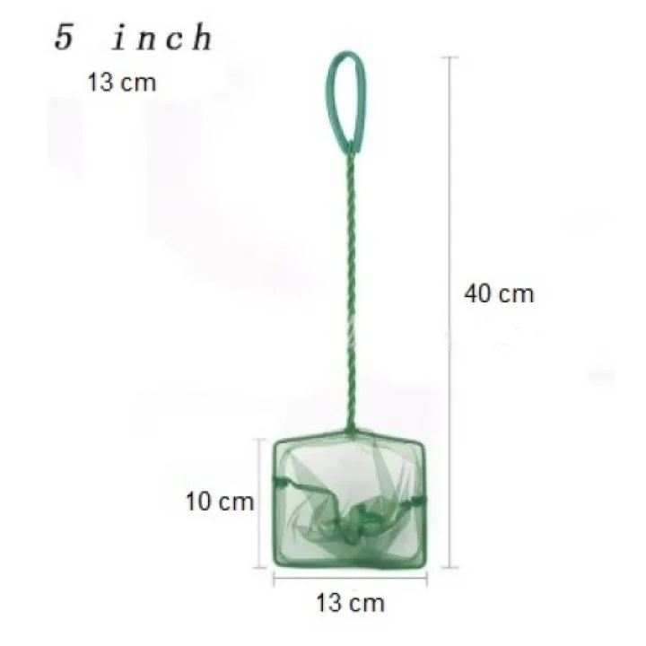 Mey İthalat® Akvaryum Balık Yakalama Kepçesi 5 inç 13 cm