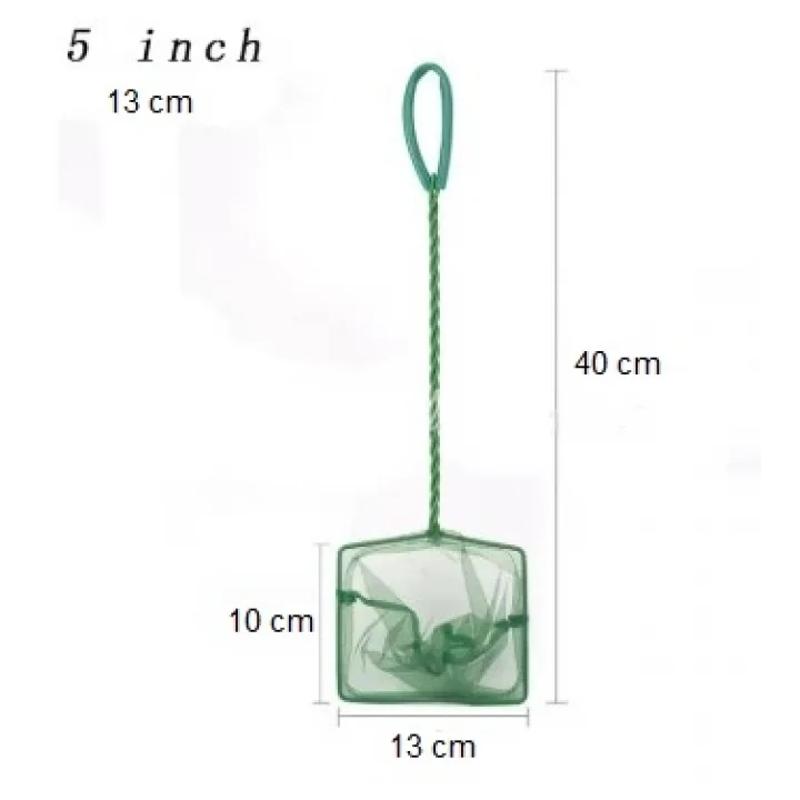 Mey İthalat® Akvaryum Balık Yakalama Kepçesi 5 inç 13 cm