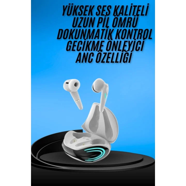 Mey İthalat® Android ve İOS Uyumlu Bluetooth Kulaklık Gaming Kulaklık Mini