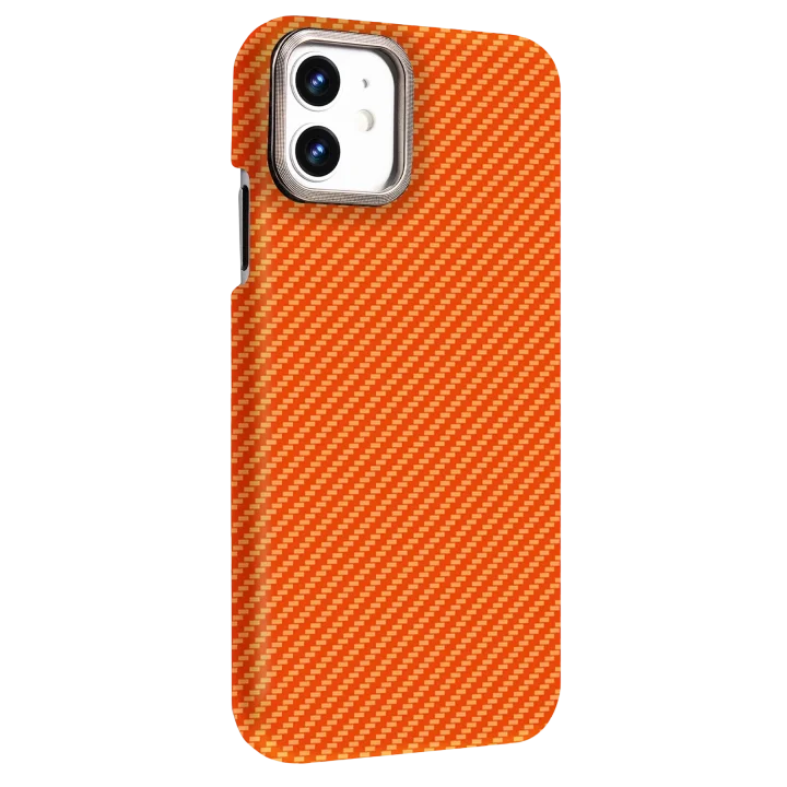 Mey İthalat®  Apple iPhone 11 Vega Magsafe Kapak - Turuncu