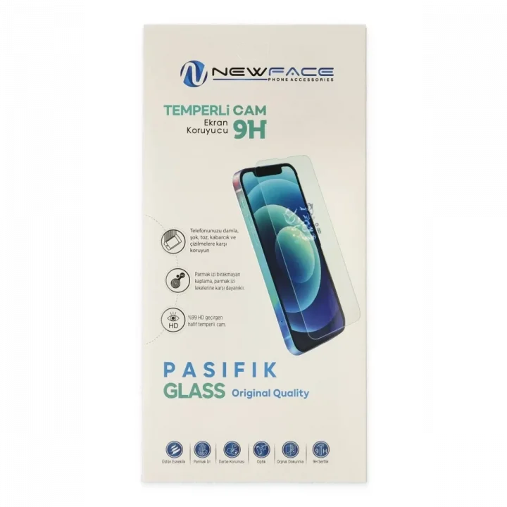 Mey İthalat®   iPhone 12 Pasifik Cam Ekran Koruyucu