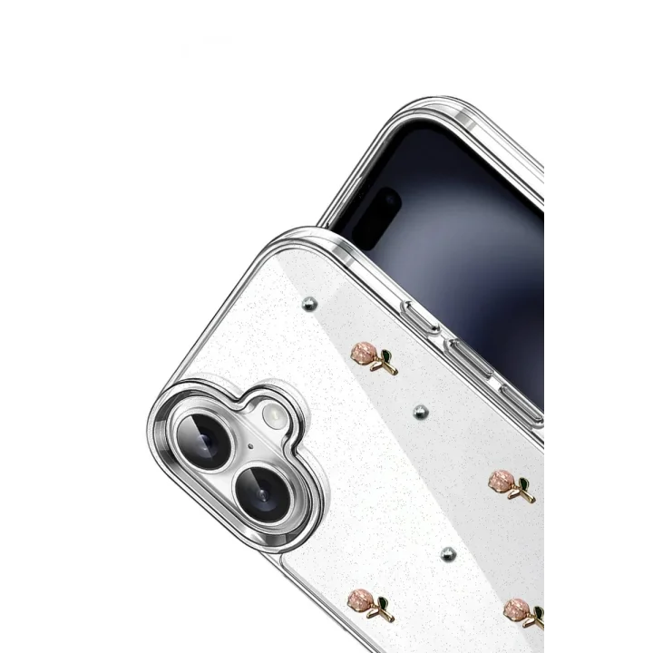 Mey İthalat®   iPhone 17 Fiyonk Desenli Kapak - Desen 6