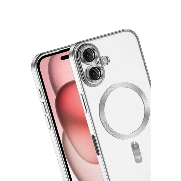 Mey İthalat®   iPhone 17 Kross Magneticsafe Kapak - Gümüş