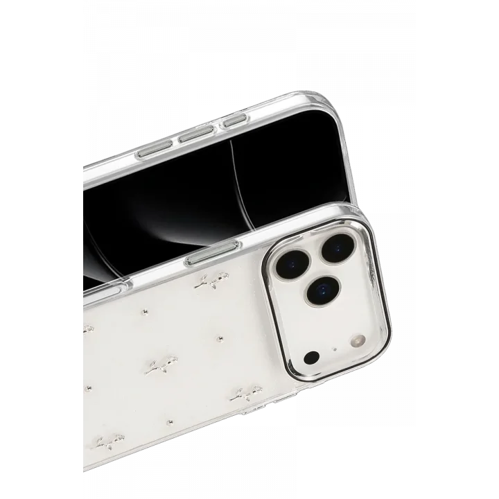 Mey İthalat®   iPhone 17 Pro Max Fiyonk Desenli Kapak - Desen 4