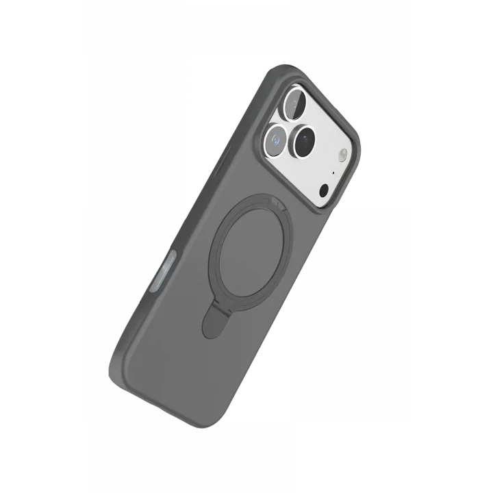 Mey İthalat®   iPhone 17 Pro Max Regal Magsafe Standlı Kapak - Titan Gri