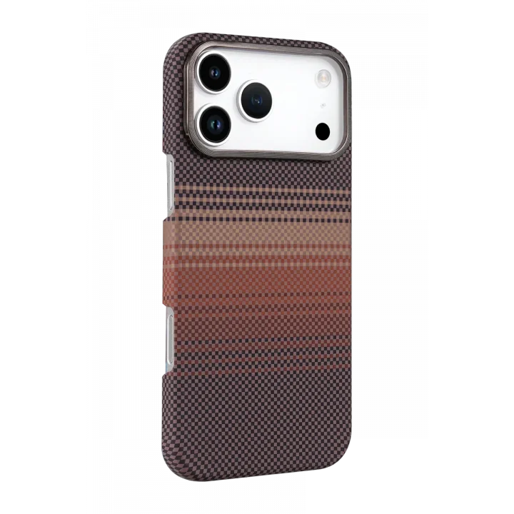 Mey İthalat®   iPhone 17 Pro Vega Magsafe Kapak - Çöl Titanyum