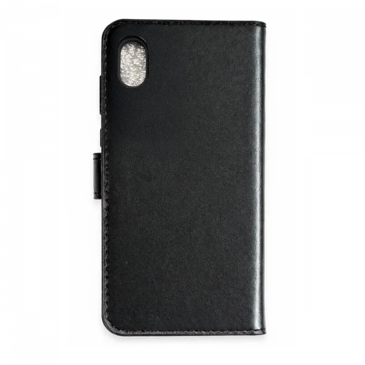 Mey İthalat®   iPhone XS Max Trend S Plus Kapaklı Kılıf - Siyah