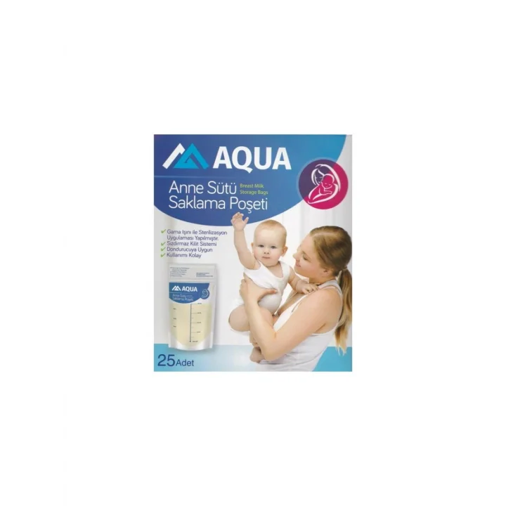 Mey İthalat® AQUA Süt Saklama Poşedi