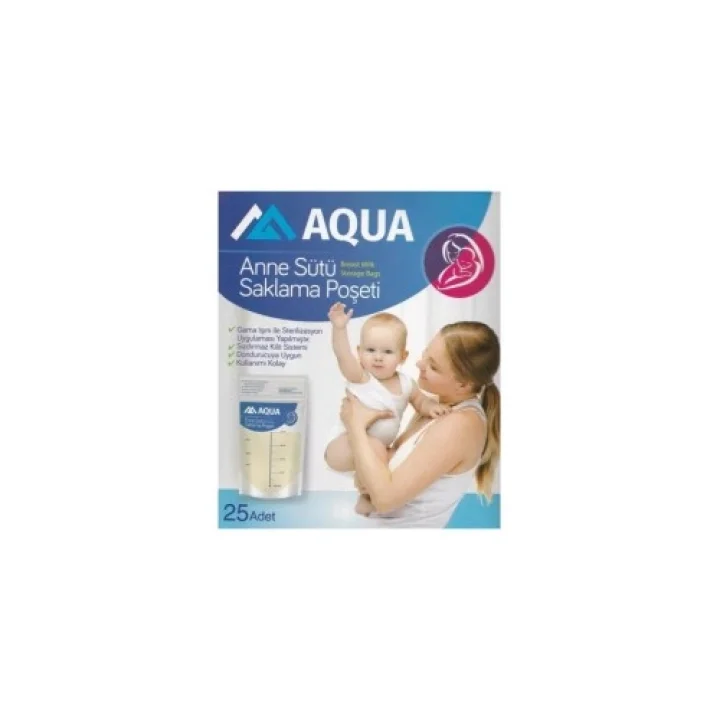 Mey İthalat® AQUA Süt Saklama Poşedi