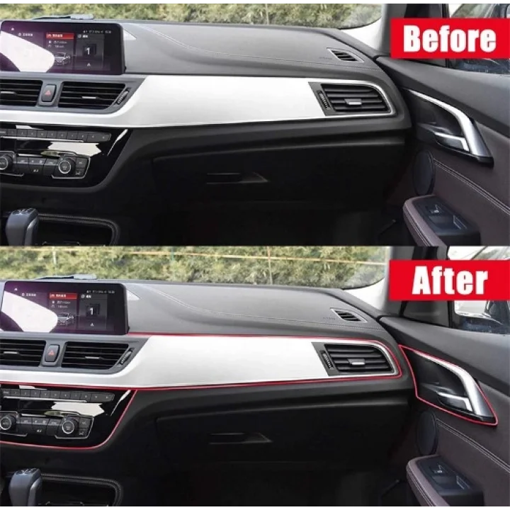 Mey İthalat® Araba Dekorasyon Şeridi 5 Metre Trim Şeridi