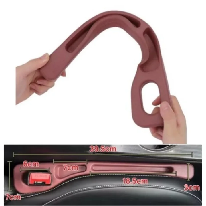 Mey İthalat® Araba Koltuk Arası Düşme Engelleyici Organizer 2 li