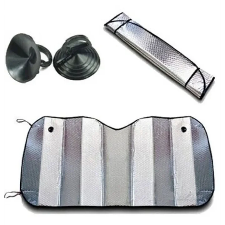 Mey İthalat® Araba Ön Cam Güneşliği 130*60 cm Parlak