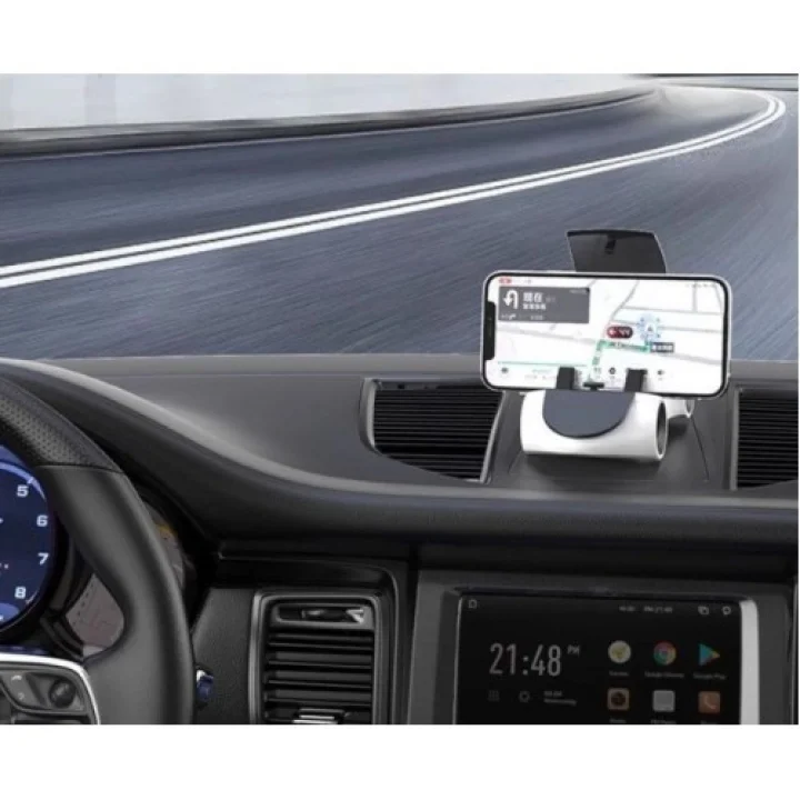 Mey İthalat® Araba Tasarımlı Araç İçi Telefon Tutucu 360 Dönebilen Ayarlı