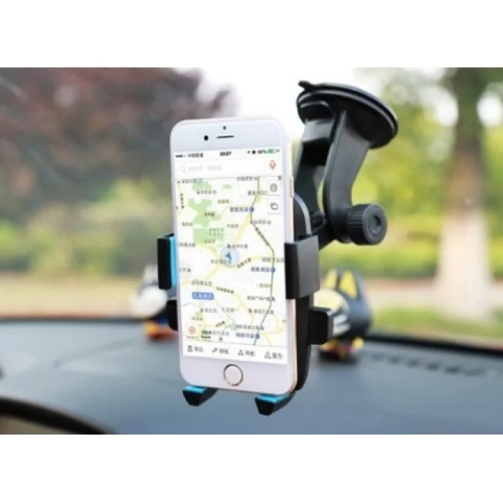 Mey İthalat® Araç İçi Cam ve Torpido Vantuzlu Telefon Tutucu