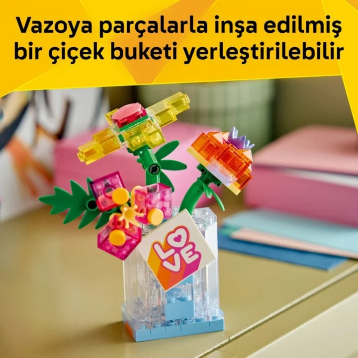 Mey İthalat® Arada Çiçekli Dekoratif Parfüm Şişesi 31383