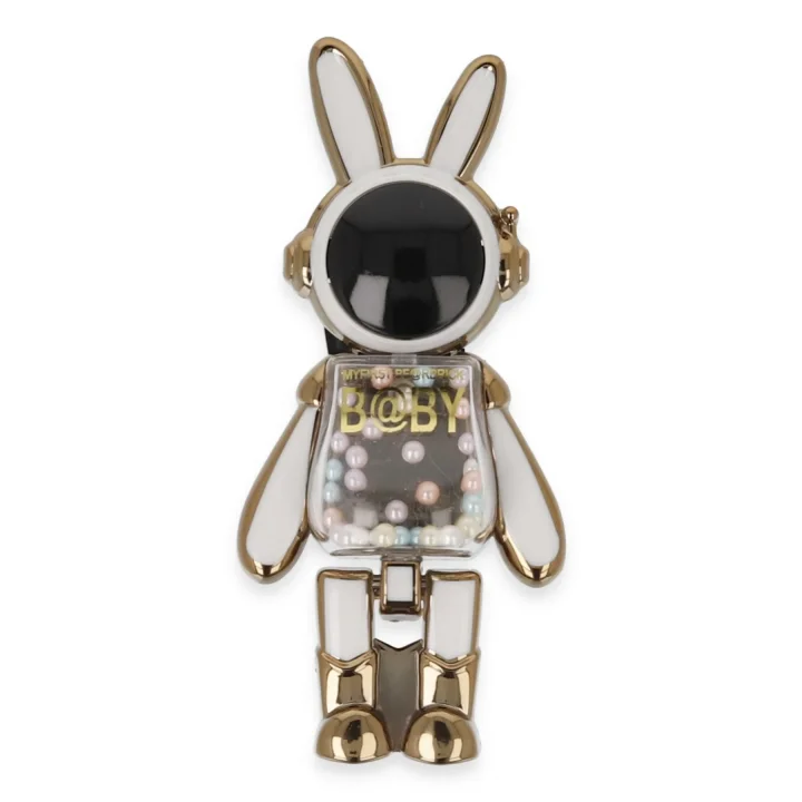 Mey İthalat®  Astro Stand Tavşan Astronot - Beyaz