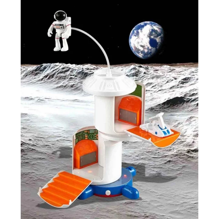 Mey İthalat® Astro Venture Sesli ve Işıklı Uzay İstasyonu