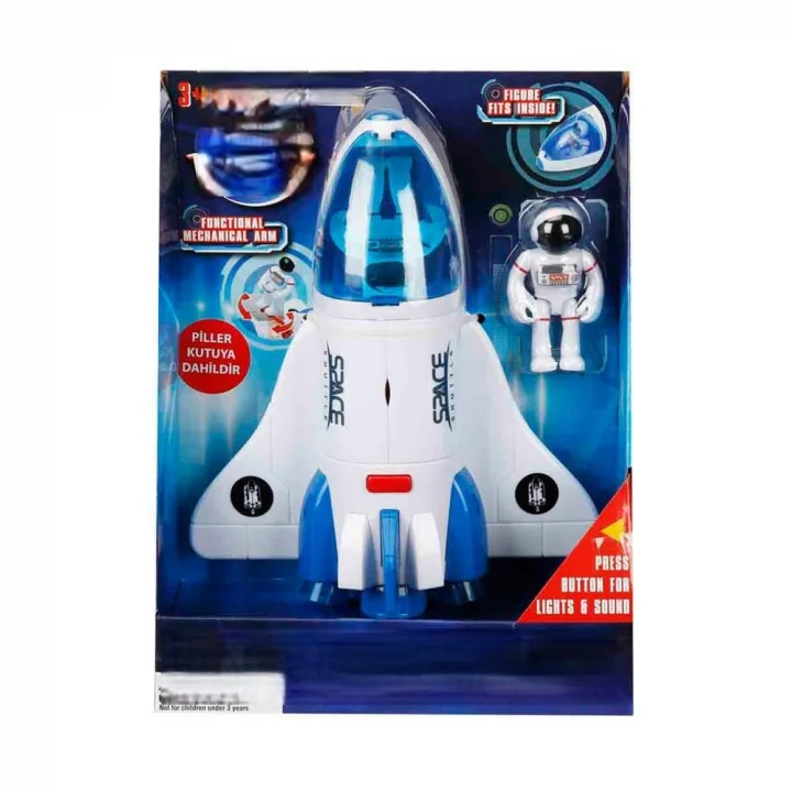 Mey İthalat® Astro Venture Sesli Ve Işıklı Uzay Mekiği