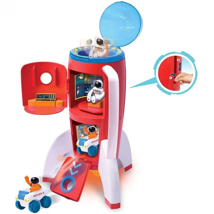 Mey İthalat®  Astro Venture Sesli ve Işıklı Uzay Roketi