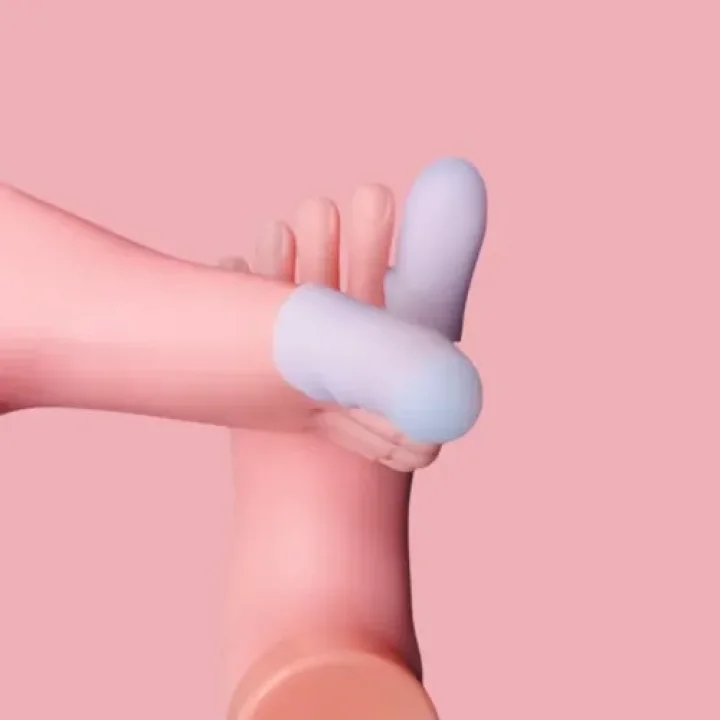 Mey İthalat® Ayak Serçe Parmak Silikon Hortum (2 Adet)