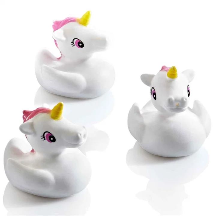 Mey İthalat® BANYO OYUN VİNİL YAVRU UNİCORN