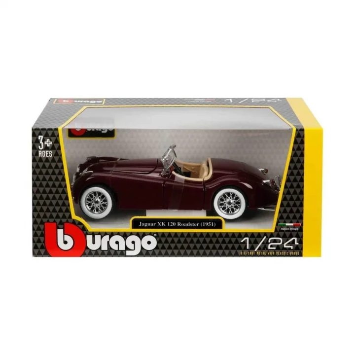 Mey İthalat®  Bburago 1:24 Jaguar XK 120 Roadster Model Araba