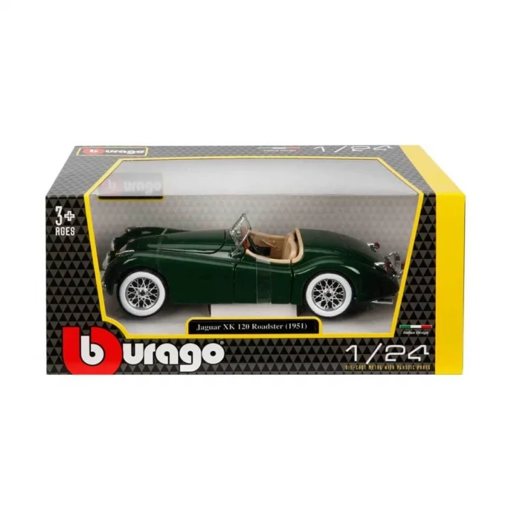 Mey İthalat®  Bburago 1:24 Jaguar XK 120 Roadster Model Araba