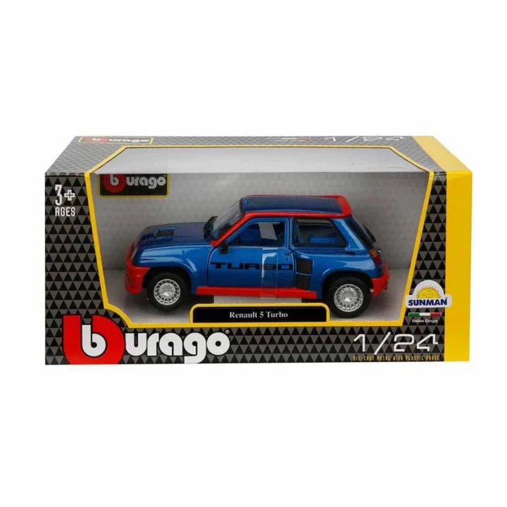 Mey İthalat®  Bburago 1:24 Renault 5 Turbo Model Araba