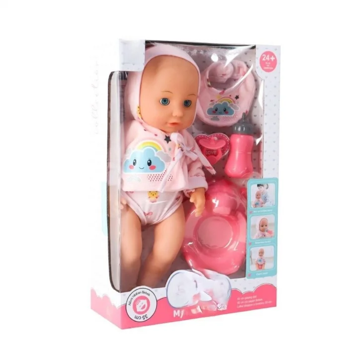 Mey İthalat® BEBEK VE TUVALET EĞİTİMİ SETİ 35 CM