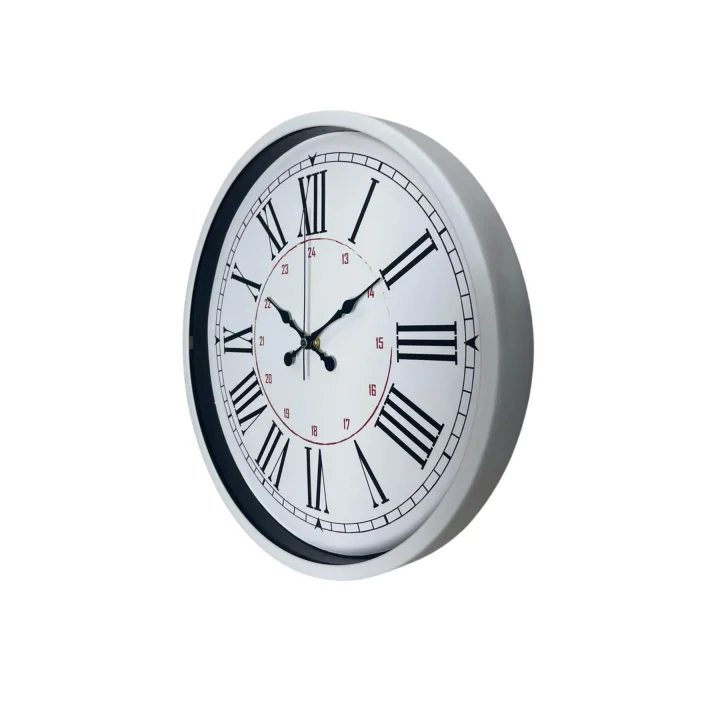 Mey İthalat® Beyaz 36 Cm Standart Duvar Saati