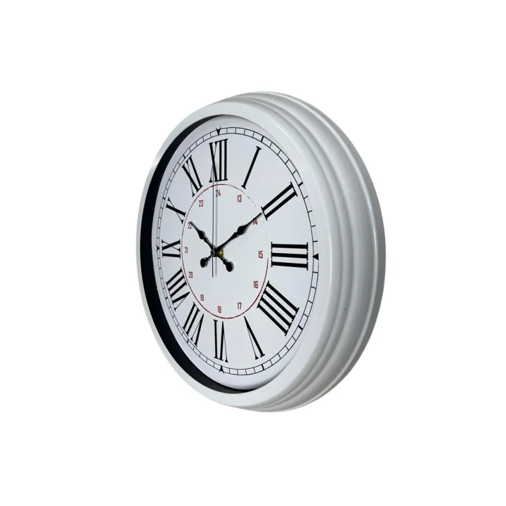 Mey İthalat® Beyaz 40 Cm Roma Rakamlı Şık Duvar Saati