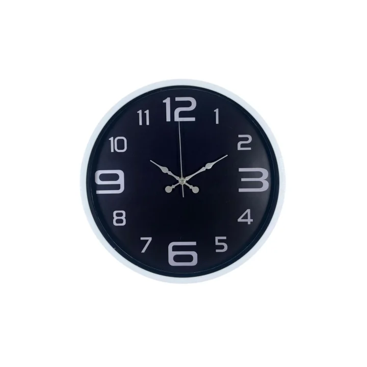 Mey İthalat® Beyaz Şık 36 Cm Duvar Saati