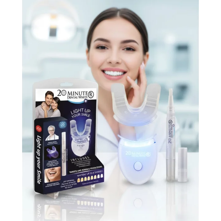 Mey İthalat® Beyazlatma Kalemli LED Diş Parlatma Seti