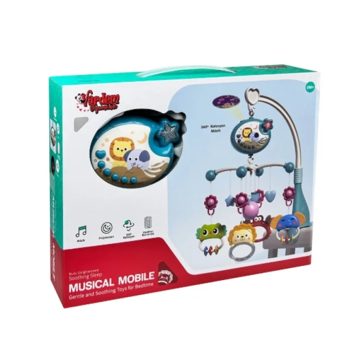 Mey İthalat® BIB-698-84,85 IŞIKLI MÜZİKLİ KUMANDALI BEBEK -VRD