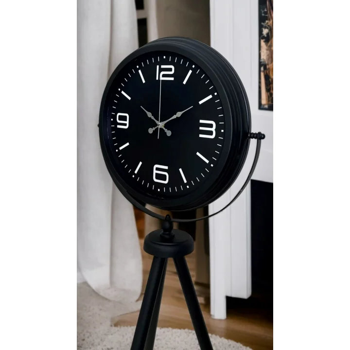 Mey İthalat® Black Legacy Tripod Ayaklı Saat