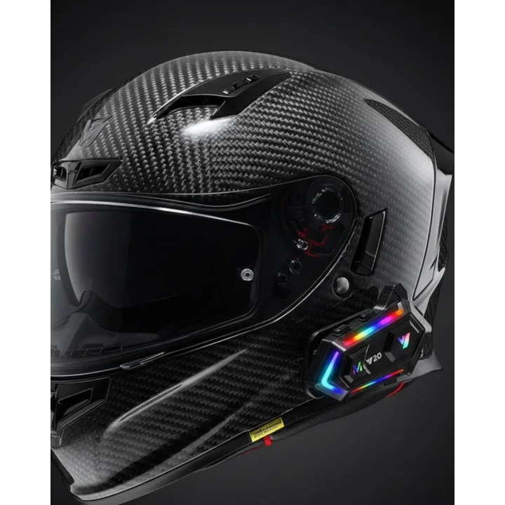 Mey İthalat® Bluetooth 5.3 Gürültü Engelleyici Kask İçi Intercom 25 Saat Kullanım