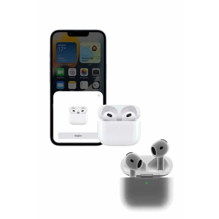 Mey İthalat® Bluetooth Kulaklık 3. Nesil Ios Android Uyumlu Yeni Nesil Wireless Charge