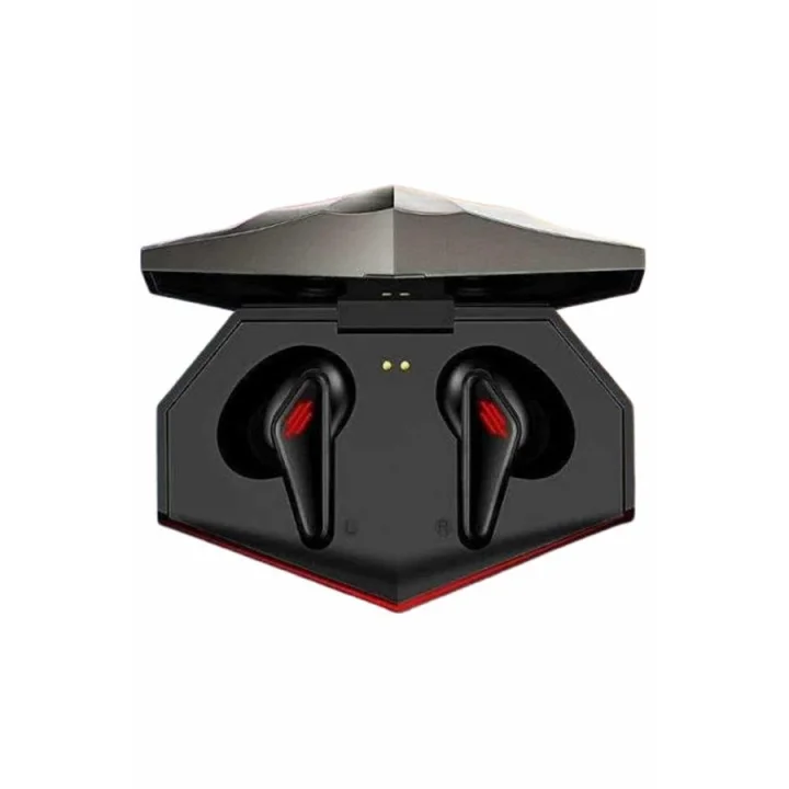 Mey İthalat® Bluetooth Kulaklık HD Ses Kaliteli Işıklı Metal Kasa Ios Android Uyumlu Mikrofonlu