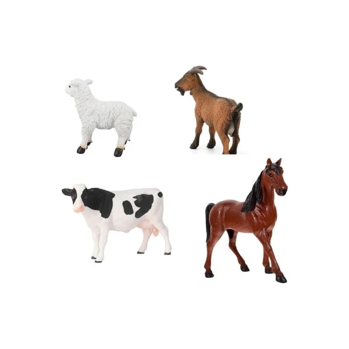 Mey İthalat® BMA-14 PVC PAKETTE DÖRTLÜ ÇİFTLİK HAYVANLARI -KİD