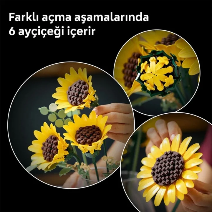 Mey İthalat® Botanicals Ayçiçeği Buketi 686 parça +18 yaş