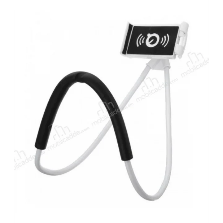 Mey İthalat®  Boyuna Asılan Ergonomik 360 Derece Cep Telefonu Tutucu Stand